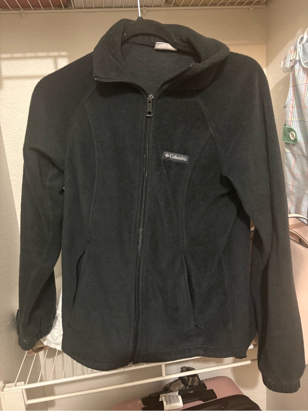 Columbia Black Full-Zip Women's Fleece Jacket